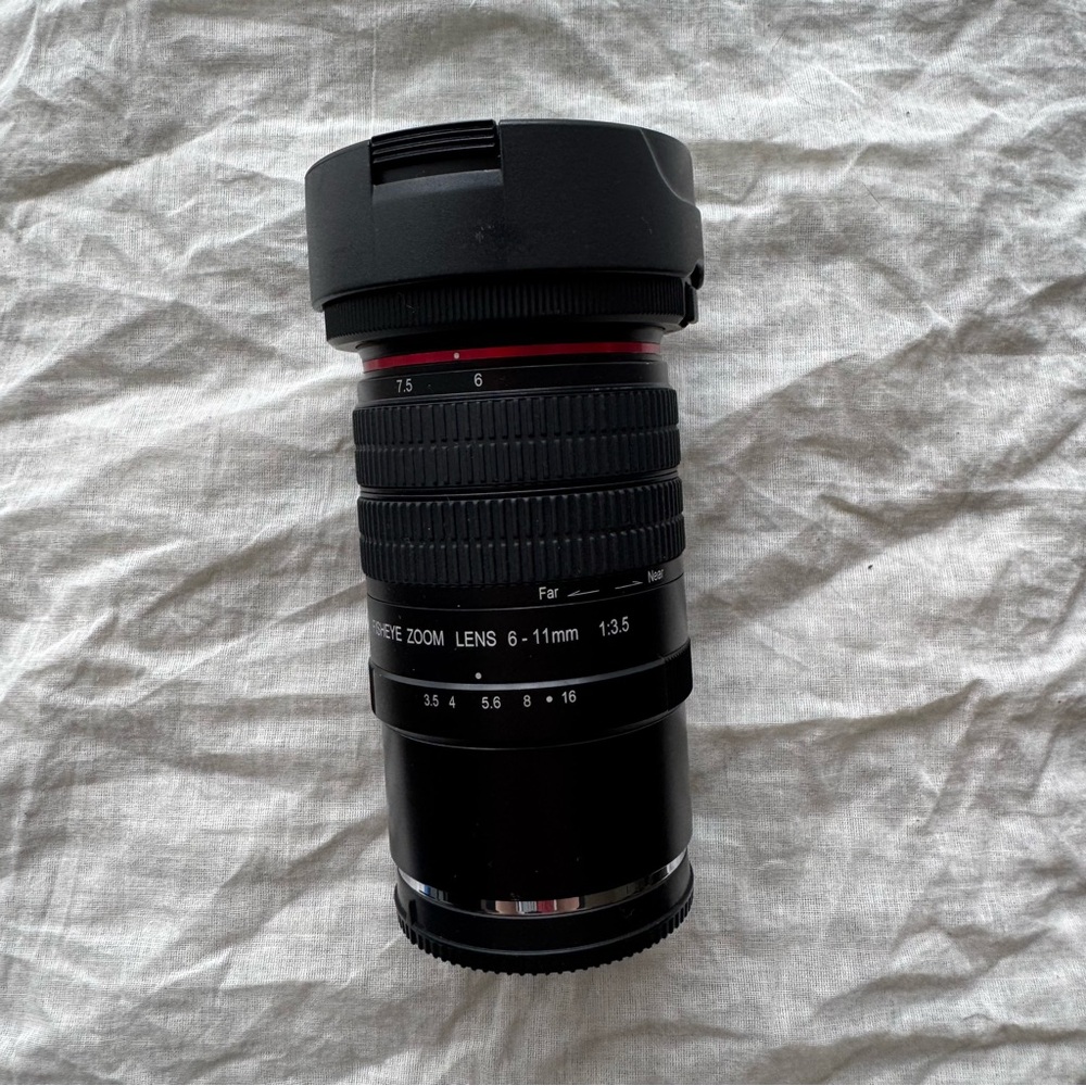 MEIKE 6-11mm Fisheye ZOOM lens Sony E-Mount
